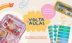 Etiquetas escolares à prova d’água, seguras e ecológicas.